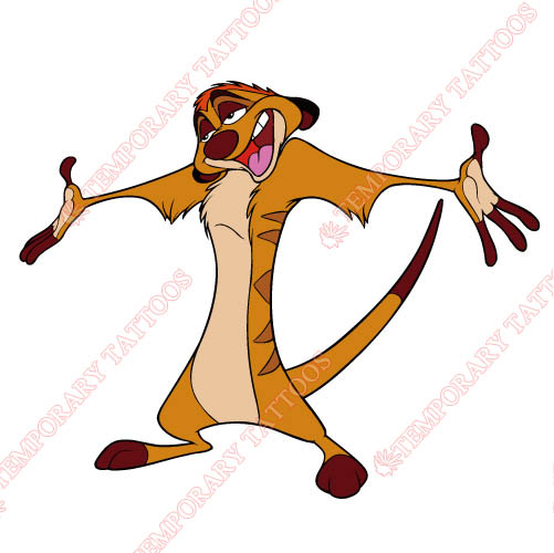 The Lion King Customize Temporary Tattoos Stickers NO.938